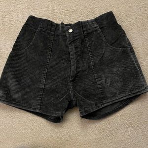 Corduroy shorts
